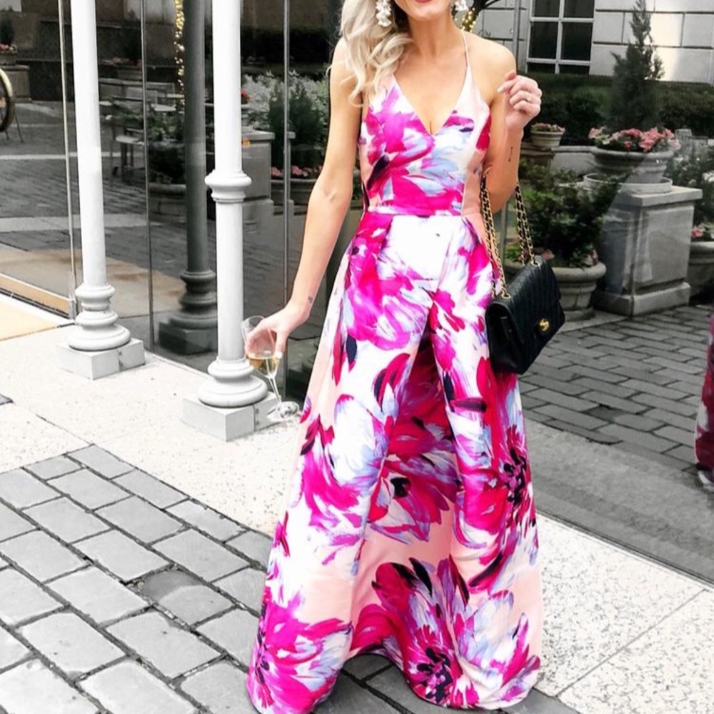 Floral gown
